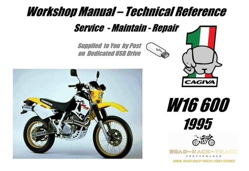 Cagiva w16 600 - service, repair
