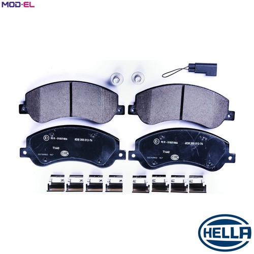 Brake pad set disc - set, 8db
