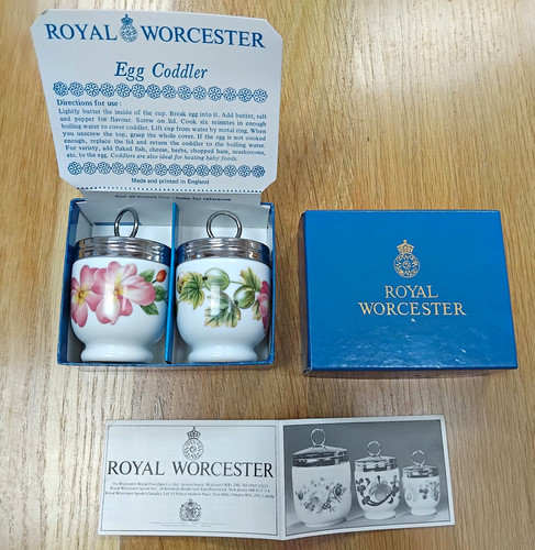 Pair royal worcester - pair,