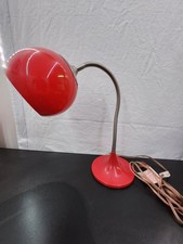 Vintage Red Goose Neck Lamp