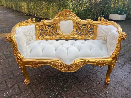 Settee sofa french - settee,