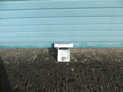 Garage door defender - door, lock