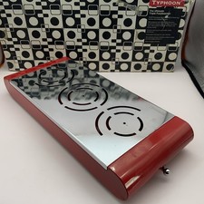 Typhoon Retro Food Warmer Triple Enamel Chrome Unused Boxed 