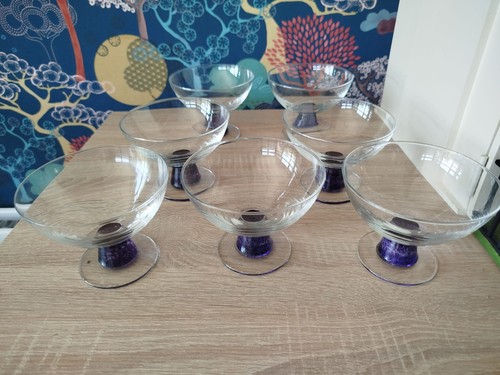 Denby storm glass - x6, dessert