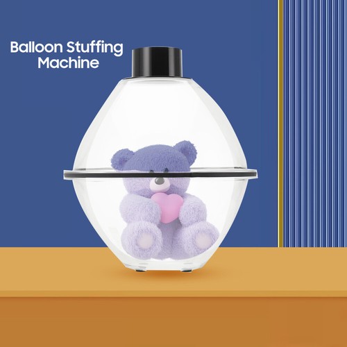 Balloon stuffing machine - stuffing,
