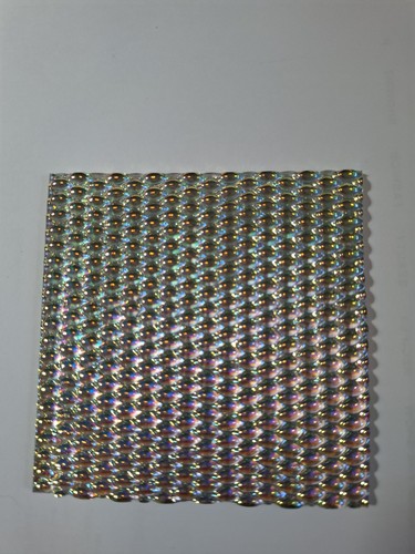 Dichroic glass rainbow - on, 2