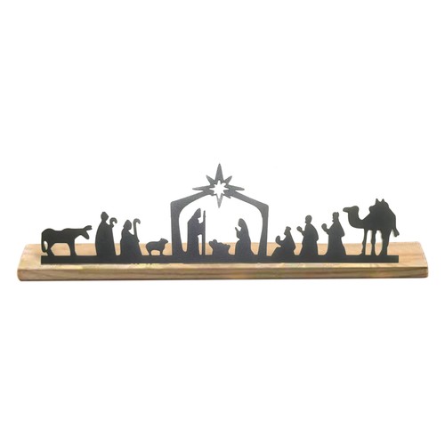 Willow tree nativity metal - tree,