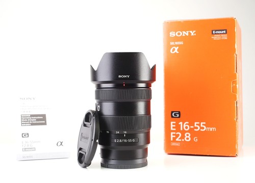 Sony 55mm 8 g - sony, f2.8