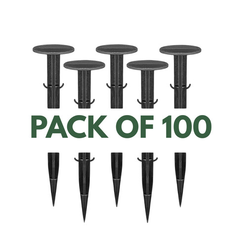 100x ground pegs - pegs, garden