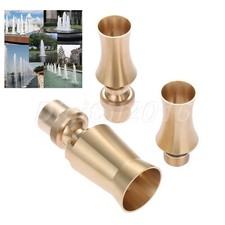 Brass Cascade Cedar Ice Tower Snow Pine Pool Pond Fountain Nozzle Sprinkler Head