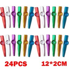 24Pc Metal Kazoo Instrument