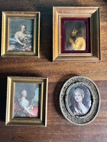 Vintage framed female - vintage,
