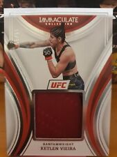 KETLEN VIEIRA 2023 PANINI IMMACULATE COLLECTION UFC  RELIC patch #/99 RM-KVR