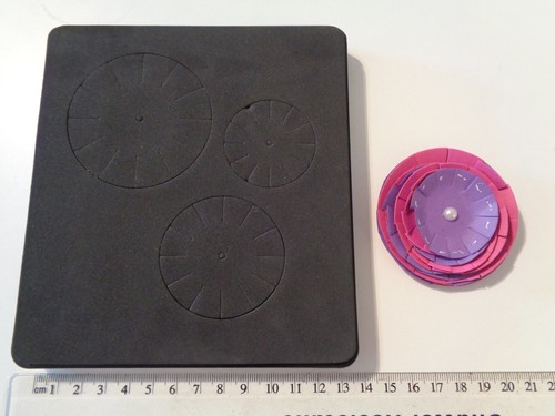 Sizzix bigz fringed - 3d,