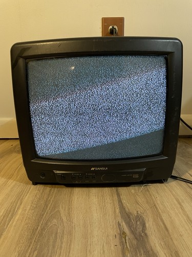 Sansui color crt tv - color,