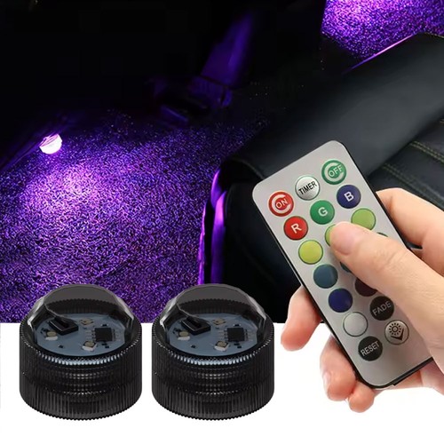 4pcs wireless rgb led - wireless, car