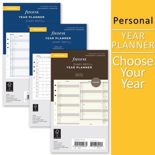 Filofax personal diary refill - filofax,