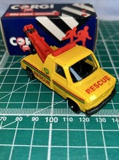 Corgi Juniors, 1985, Ford Transit Wrecker Truck, BNIB, New Old Stock