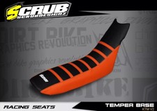 KTM SMC SXC LC4 625 640 660 1999-2007 Ribbed Gripper Seat Cover Scrub