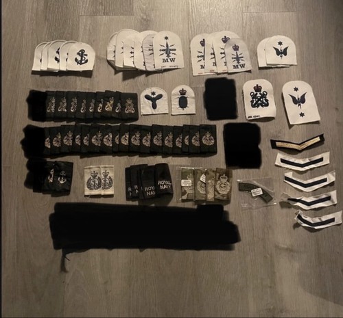 Royal navy badges patches - patches, &
