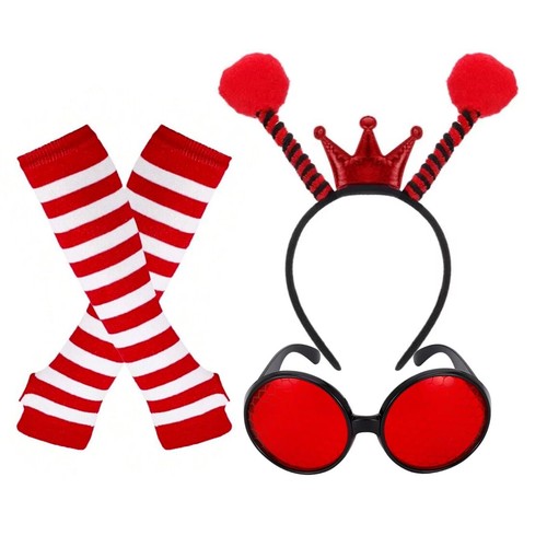 Ladybug costume set antenna - set,
