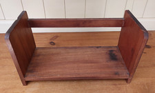 Small vintage teak booktrough