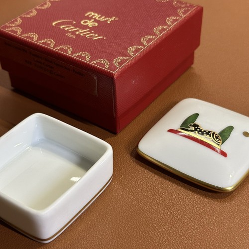 New cartier porcelain trinket - new,
