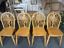 4 x Wheelback Chairs