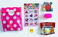 30x Childrens Pre Filled Cellophane Party Bags.Made To Order Inc 5 Party Favors.