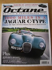 OCTANE ISSUE 134 AUG 2014 JAG C-TYPE LOTUS CARLTON PADDY HOPKIRK ASTON MARTIN D
