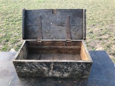 Vintage Wooden Tool Chest / Box.