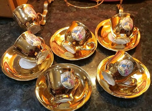 Goldset china coffee cups - goldset,