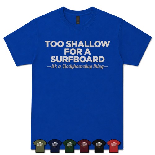 Too shallow for surfboard - shallow,