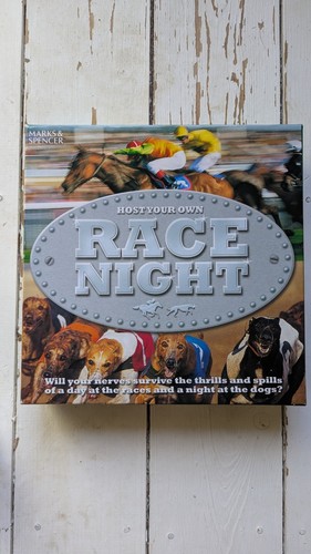 Host your own race night - host,