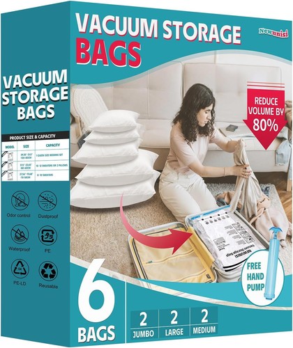 Pack vacuum storage - pack, bags
