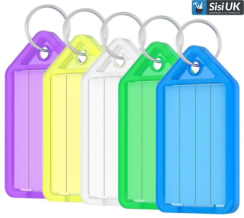 Extra large plastic key ring - large,