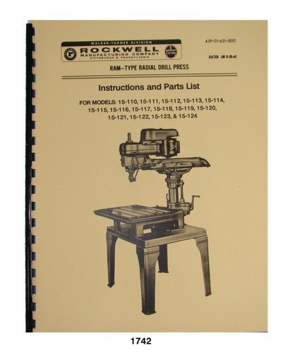 Delta ram type radial - delta, drill