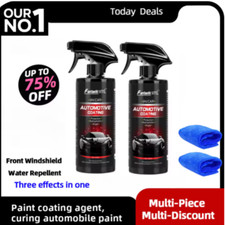 500ML Liquid Nano Hydrophobic Ceramic Car Glass Coating Paint Care Rust Remove