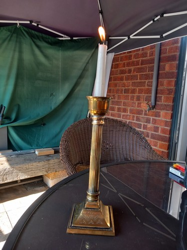 Vintage brass alter - vintage,