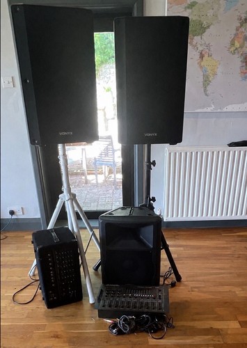 Full sound system package - full, pa