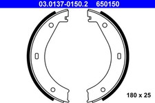 ATE 03.0137-0150.2 Brake Shoe Set, parking brake for BMW