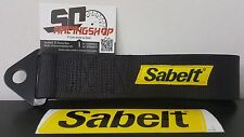 Sabelt Racing Tow Strap Renault Saxo Black