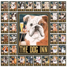 The Dog Inn Metal Tin Sign