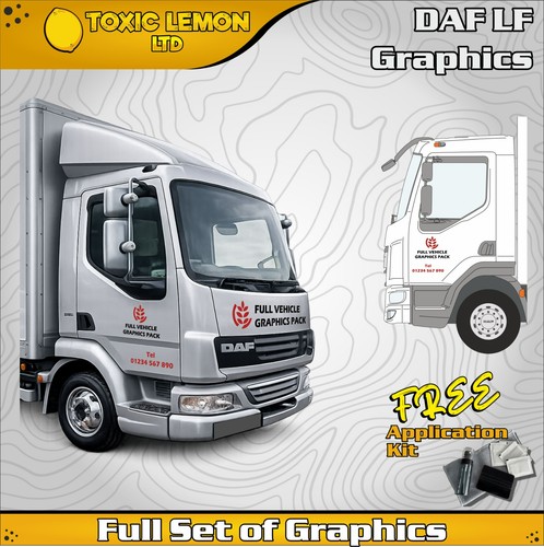 Daf vehicle graphics truck - lf,