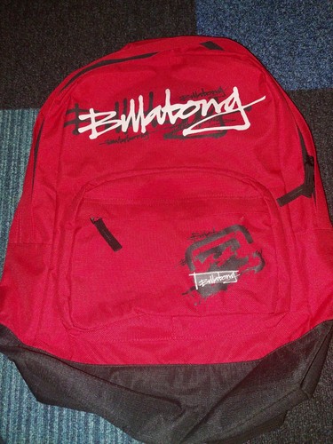 Billabong back pack - back,
