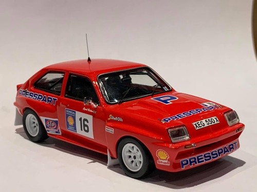 Trofeu vauxhall chevette - trofeu, 1:43