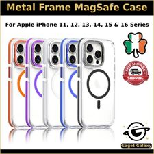 MagSafe Magnetic Metal Frame Case Cover For iPhone 11 12 13 14 15 16 Pro Max
