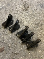 5  x original Classic Mini Front Seat Mounting Brackets Fittings, Austin Morris