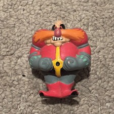 Sonic The Hedgehog Dr Eggman Robotnik PVC Toy Figure rare used Sega official