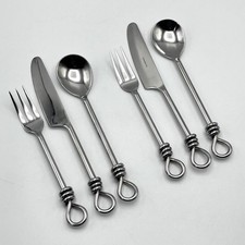 Culinary Concepts London Polished Knot Stainless Steel Cutlery